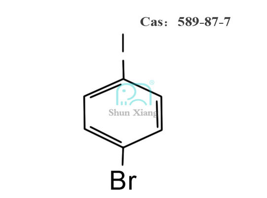 1-ब्रोमो-4-आयोडोबेंज़ीन CAS 589-87-7 सक्रिय औषधीय मध्यवर्ती